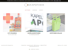 Tablet Screenshot of 24apotheek.be